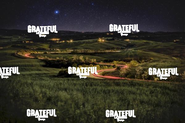 Car Traisl over Monticello Tuscany