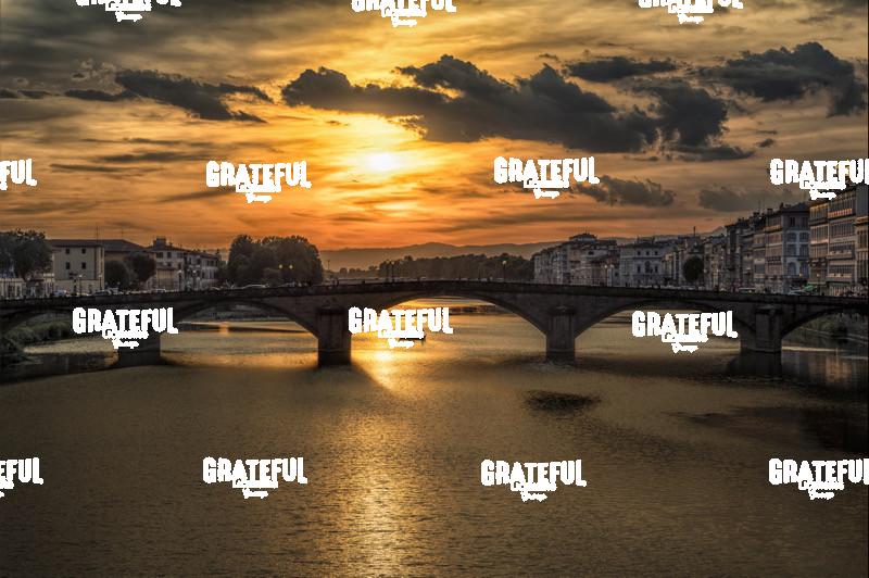 Florence sunset over the Arno 2