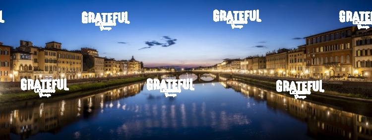 Florence panorama over the Arno