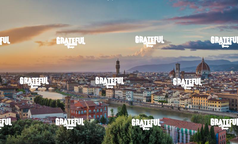 Michaelangelo Piazza at Sunset