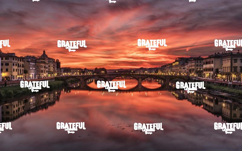 Florence Sunset over the Arno