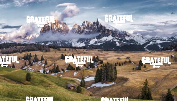 Panorama of the Dolomites in Seiser Alm, Italy 2