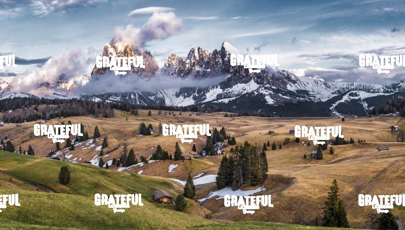 Panorama of the Dolomites in Seiser Alm, Italy 2