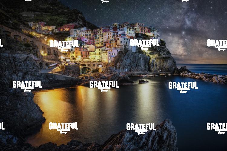 Milky Way over Manerola Cinque Terre