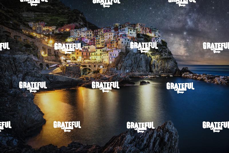 Milky Way over Manerola Cinque Terre