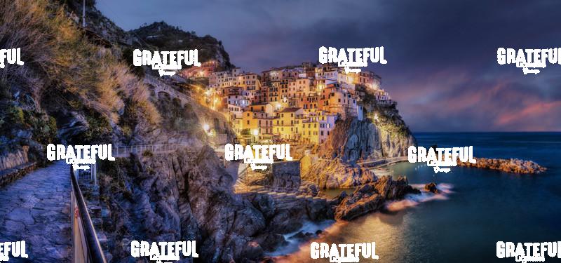 Panorama of Manerola Cinque Terre, Italy