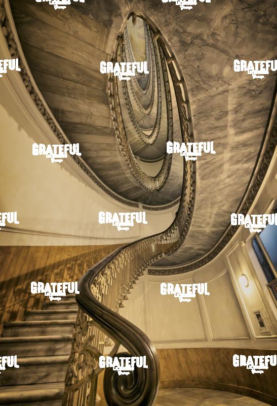 Palazzo Mannajuolo spiral staircase Naples