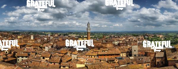 Siena Italy in Tuscany from Above