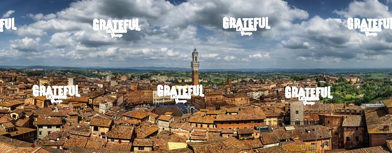 Siena Italy in Tuscany from Above