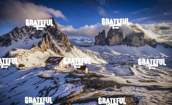 Tres cime in the Dolmites