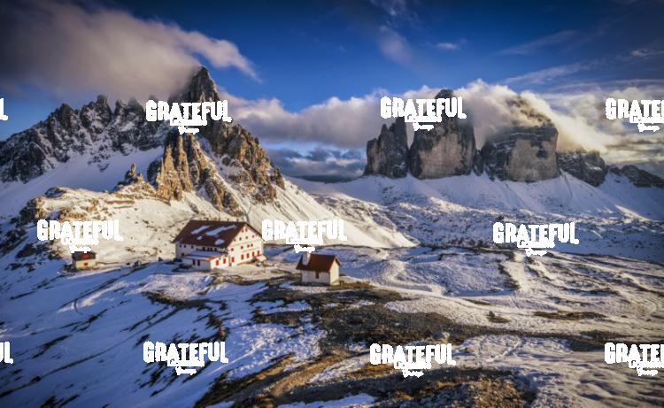 Tres cime in the Dolmites