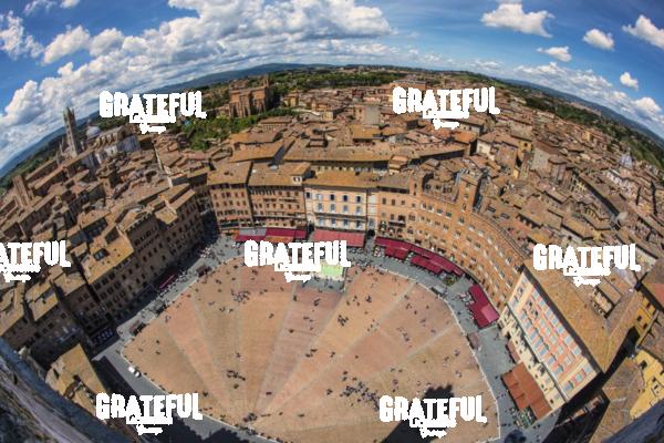 Siena Tuscany from above