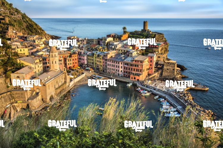 Vernazza in the Cinque Terre Italy