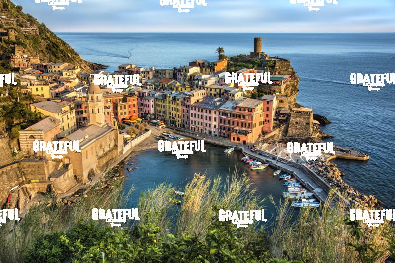 Vernazza in the Cinque Terre Italy