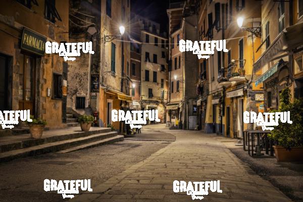 Vernazza after dark in the Cinque Terre