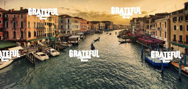 Grand Canal with Gondolas in Venice, Italy