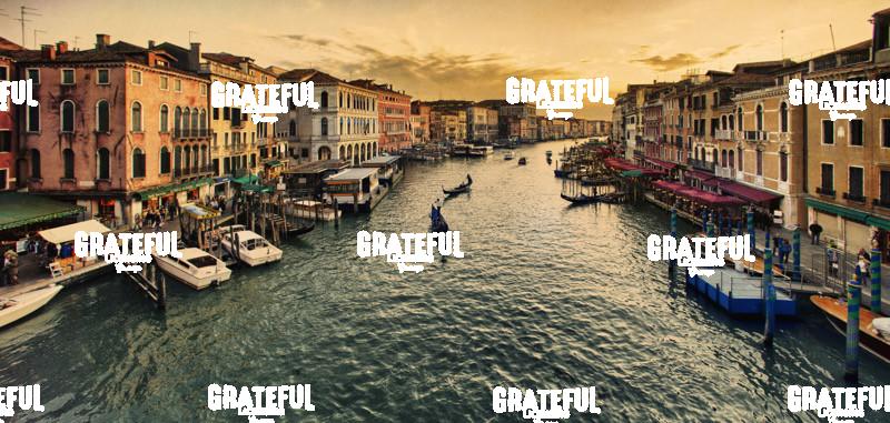 Grand Canal with Gondolas in Venice, Italy