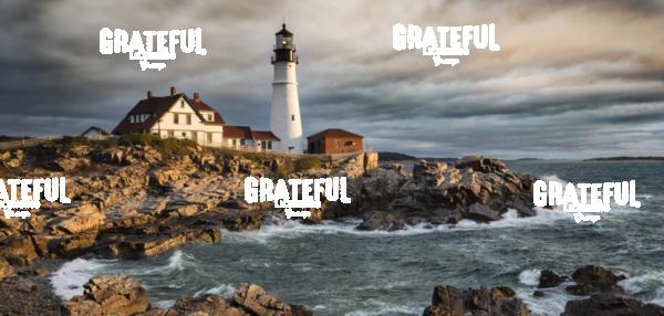 Portland Maine Lighthouse panorama