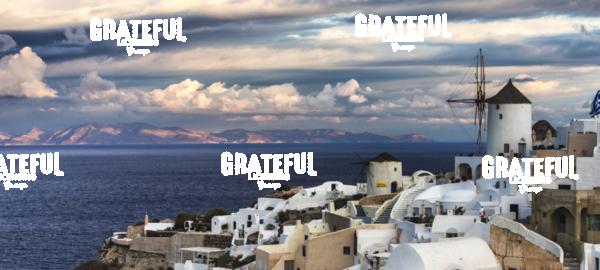 Sunset at Oia, on the island of Santorini, Greece 2