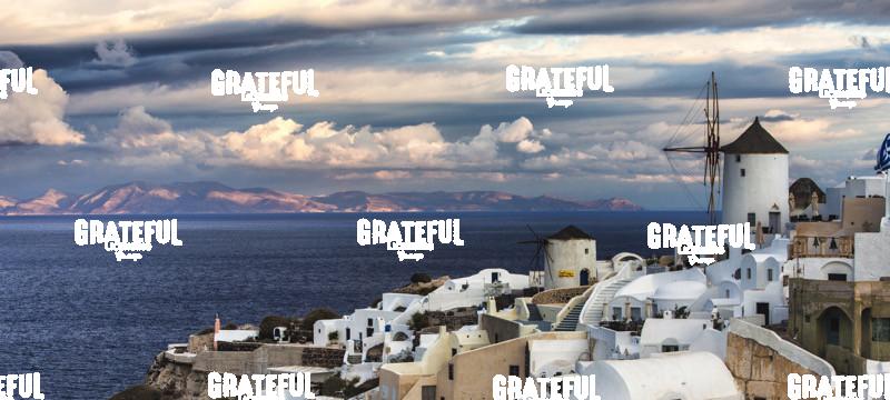 Sunset at Oia, on the island of Santorini, Greece 2