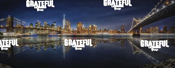 Panorama of New York City skyline