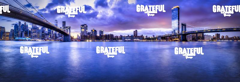 NYC panorama after dark