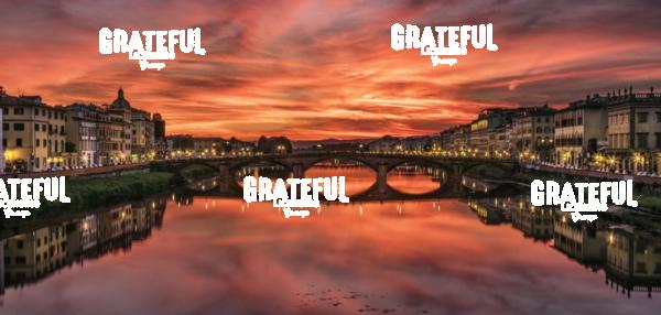 View from the Pontevecchio Bridge in Florence Italy III
