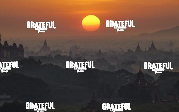 Sunrise in Bagan, Burma