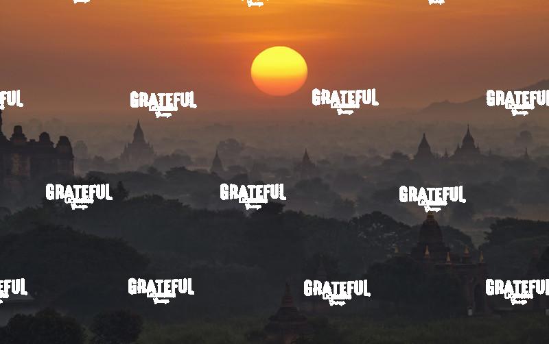 Sunrise in Bagan, Burma
