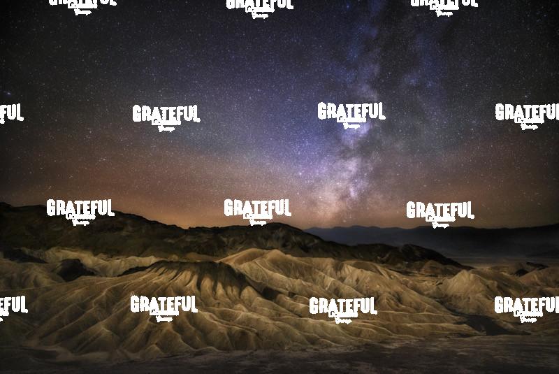 Milky Way over Zabriski Point in Death Valley National Park