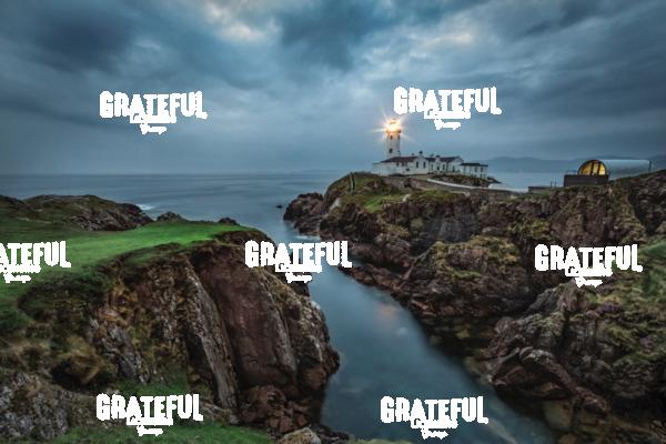 The Fanad Lighthouse on the Coast of Northern Ireland