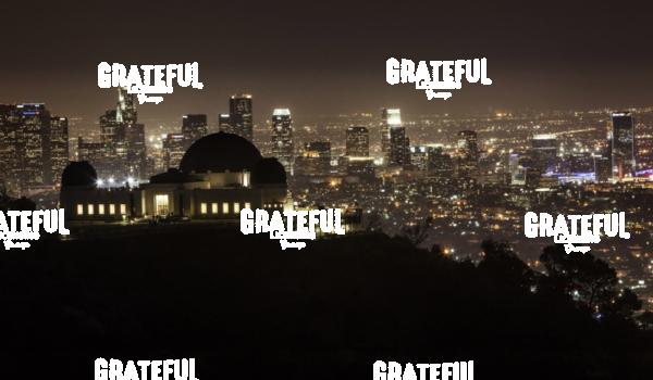 Griffith Park Observatory above Los Angeles