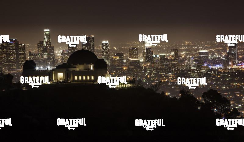 Griffith Park Observatory above Los Angeles