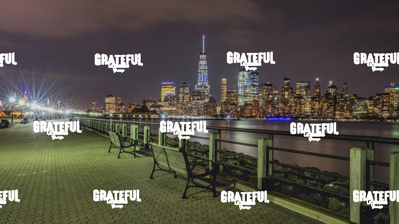 View of New York City Skyline from Liberty State Park