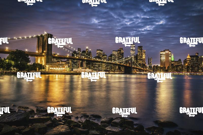 Brooklyn Bridge and New York City After Dark
