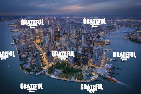 High above the Island of New York City 2