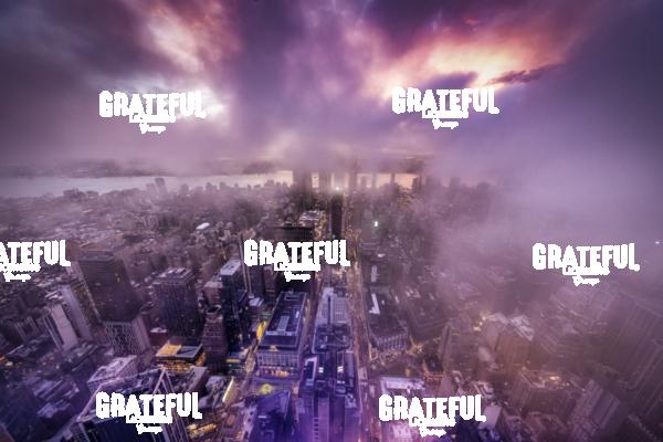 In the Clouds above New York City