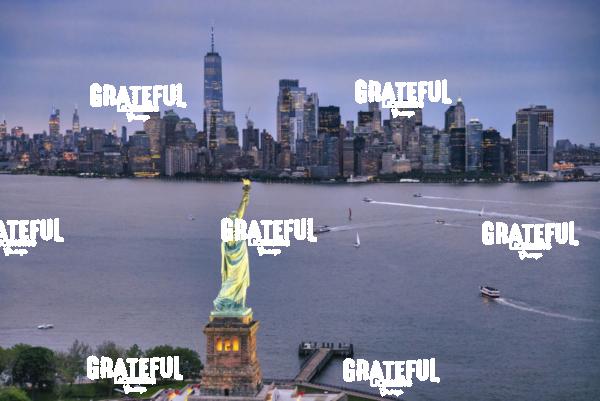 Statue of Liberty and New York City 2