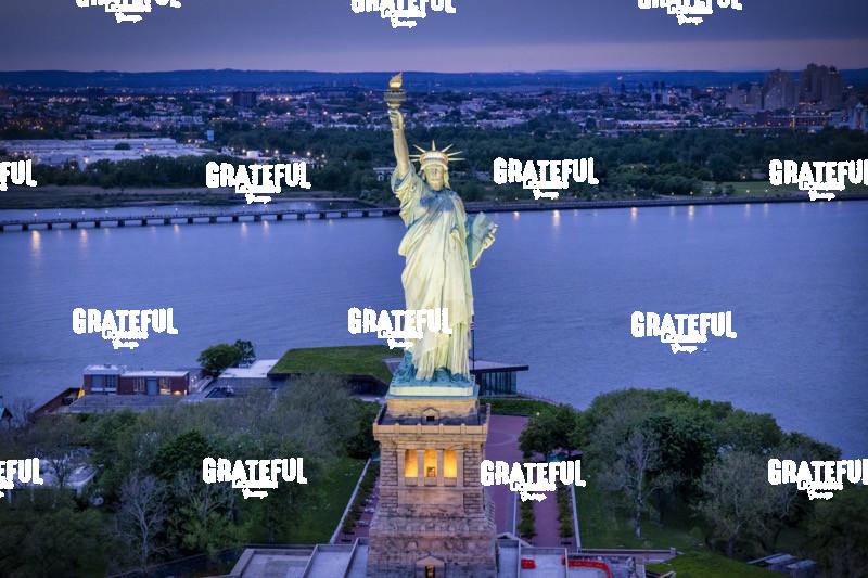 Statue of Liberty and New York City 4