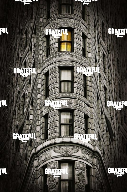 The Flatiron Building in New York City After Dark