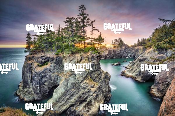 Beautiful Sunset on the Amazing Oregon Coast