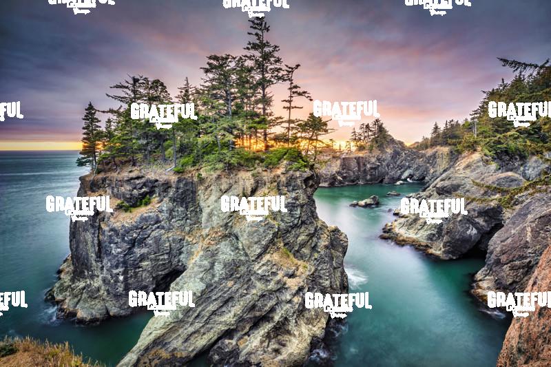 Beautiful Sunset on the Amazing Oregon Coast