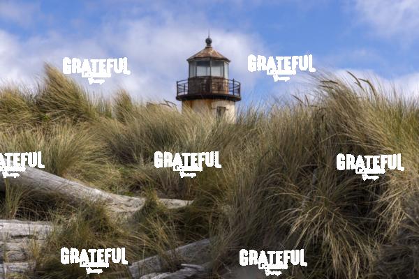 Coquille River Lighthouse in Bandon Beach on the Oregon Coast 2