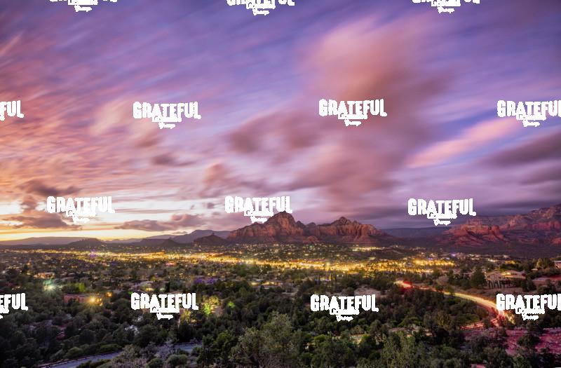 Beautiful Sunset over Sedona, Arizona 6