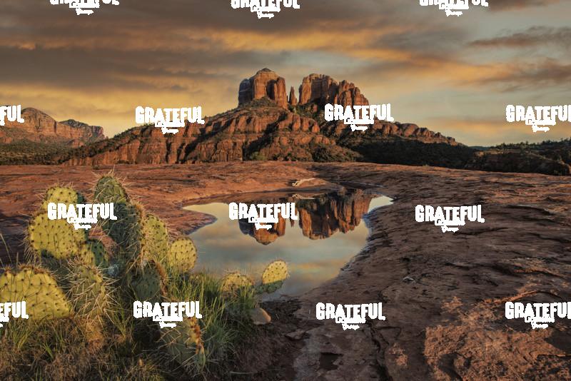 Cathedral Rock at Sunset in Sedona, Arizona