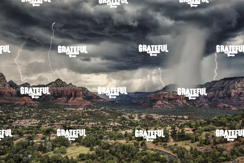 Lightning over Sedona 5