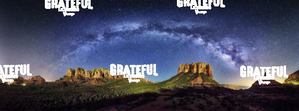 Milky Way Panorama over Sedona