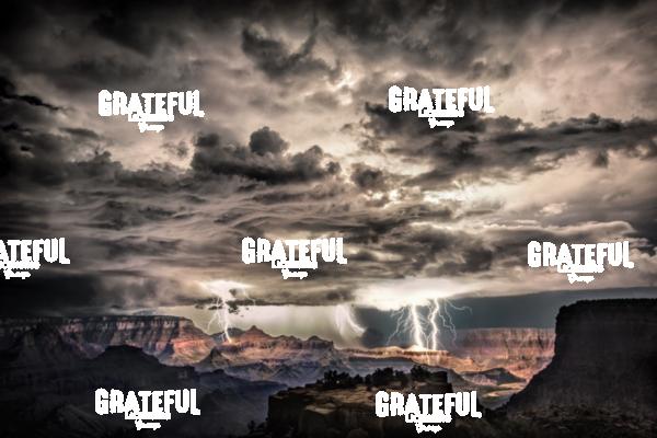 Lightning Over the Grand Canyon
