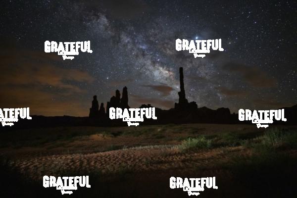 The Milky Way over Totem Pole in Monument Valley, Utah 2