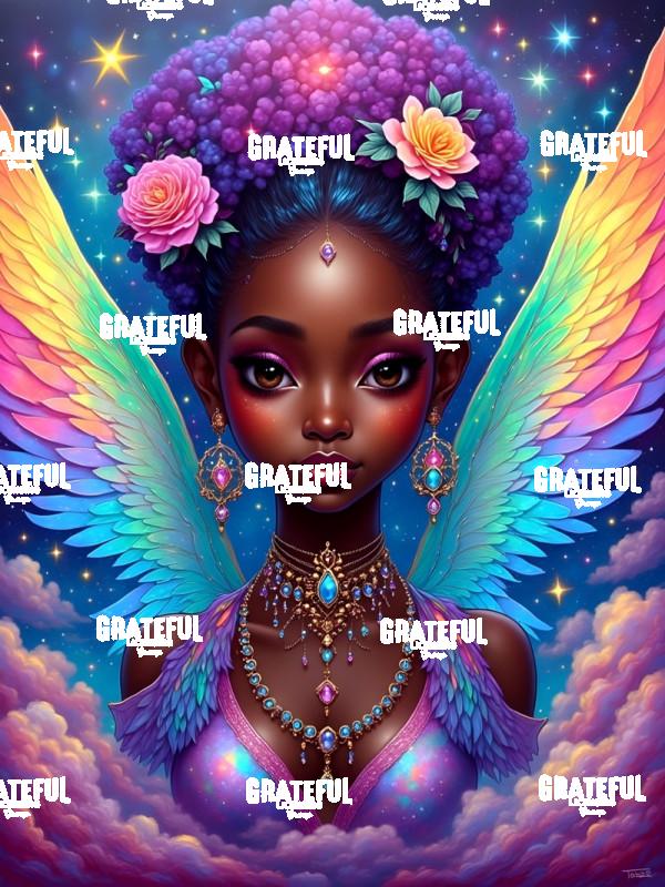 Iridescent Angel
